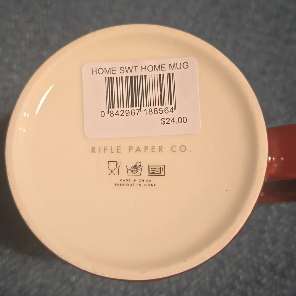 Home Sweet Home Porcelain Mug, Size 16 oz.,Retail Price $24.00 USD - Picture 7 of 11